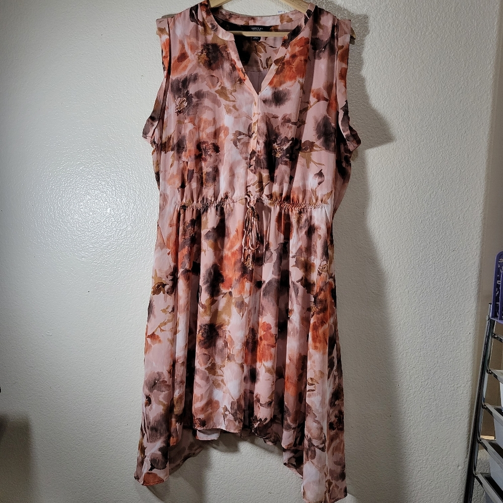 Simply Vera Vera Wang Floral Print Dress